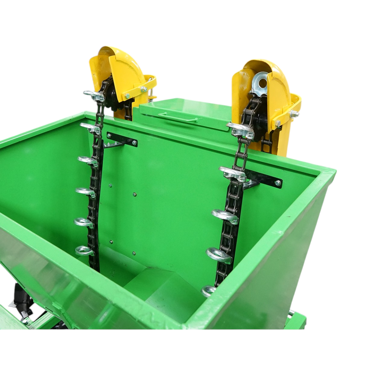 Masina de plantat cartofi pe 2 randuri cu fertilizare, buncar 180kg model Polonia - imagine 8