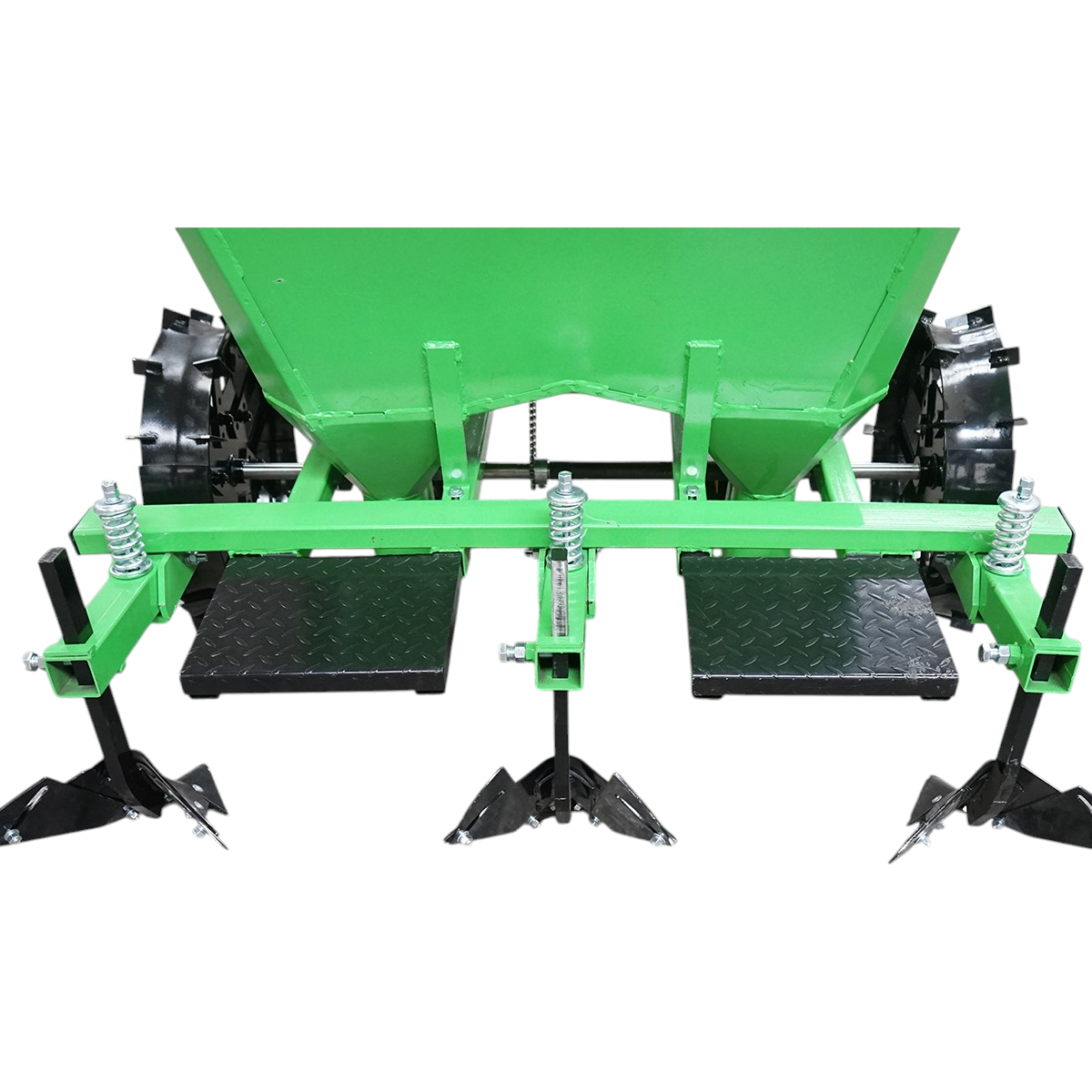 Masina de plantat cartofi pe 2 randuri cu fertilizare, buncar 180kg model Polonia - imagine 6