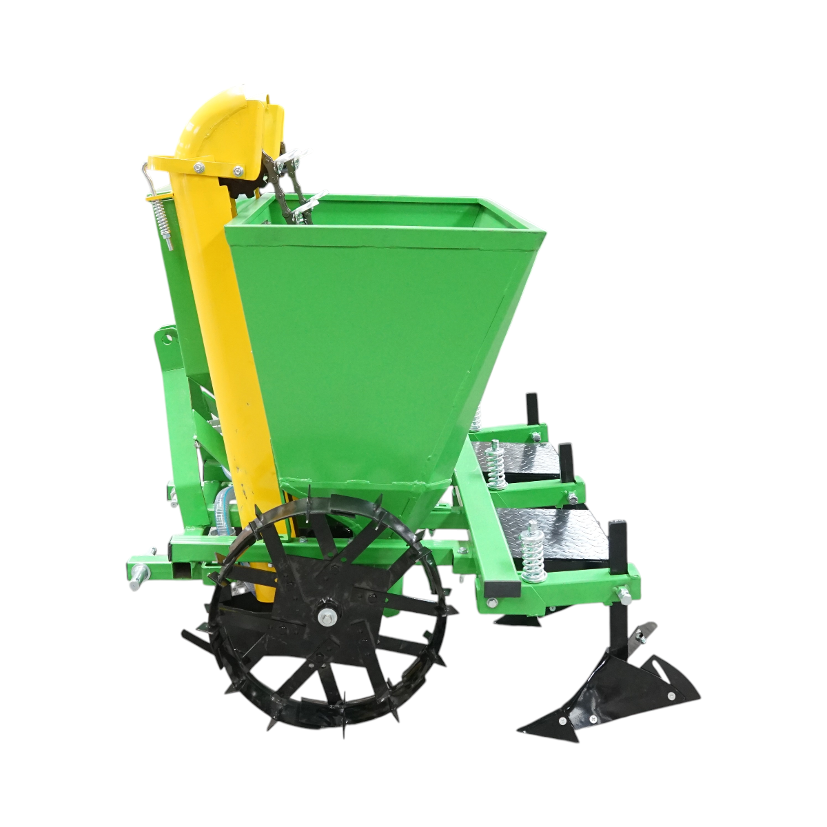 Masina de plantat cartofi pe 2 randuri cu fertilizare, buncar 180kg model Polonia - imagine 5