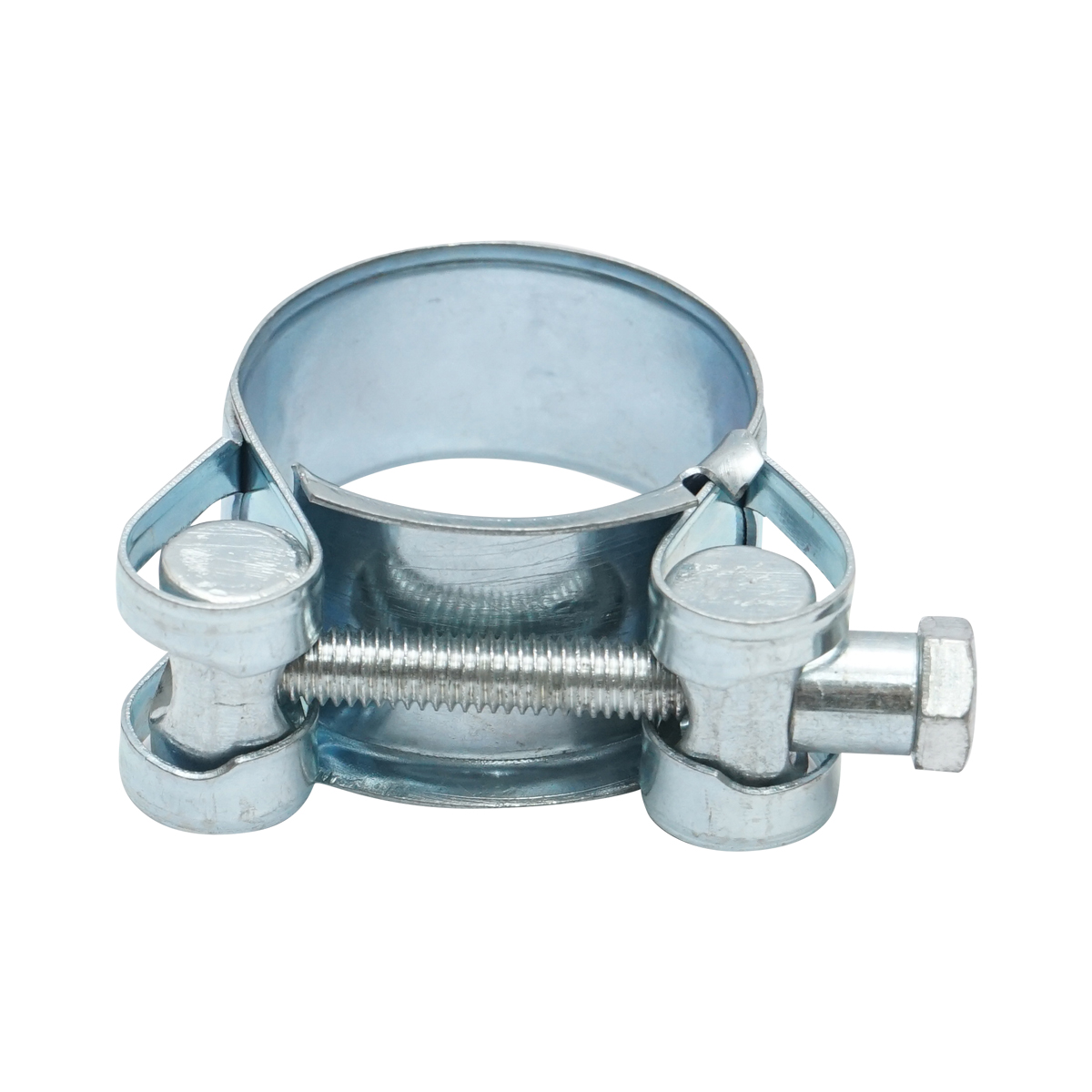 Colier forta, clema metalica zincata cu surub W1 pentru furtunuri 86-91mm Breckner Germany