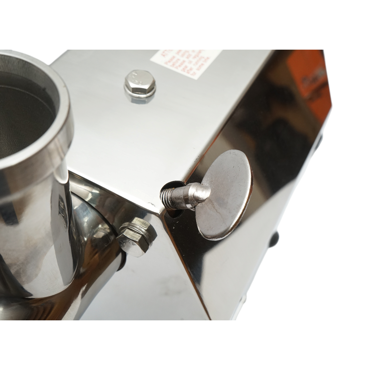 Masina de tocat carne electrica inox 2000W, 220V, capacitate 250 kg/h, adaptor carnati, 1 sita si 1 cutit incluse 410x240x450mm - imagine 12