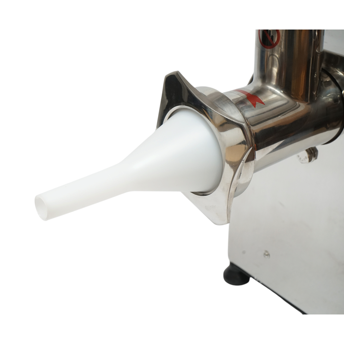 Masina de tocat carne electrica inox 2000W, 220V, capacitate 250 kg/h, adaptor carnati, 1 sita si 1 cutit incluse 410x240x450mm - imagine 9