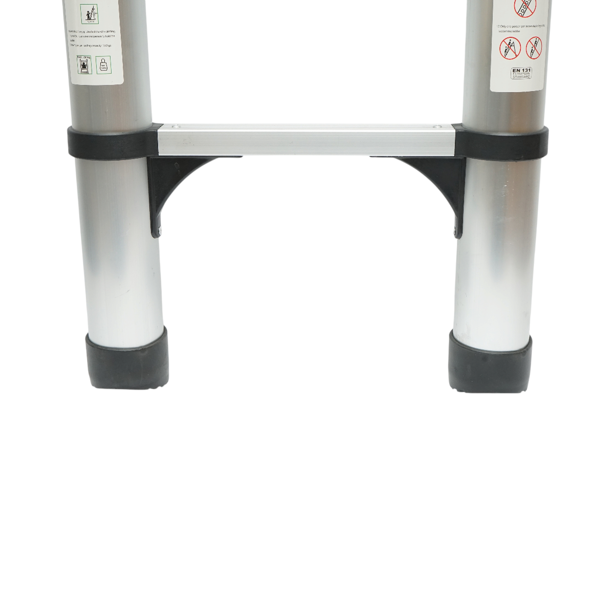 Scara telescopica aluminiu 5.1m, 14 trepte antiderapante, sarcina maxima 150kg Breckner Germany - imagine 9