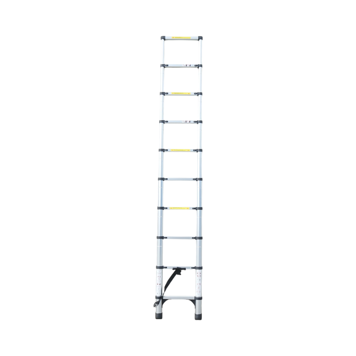 Scara telescopica aluminiu 6.2m, 16 trepte antiderapante, sarcina maxima 150kg Breckner Germany - imagine 3