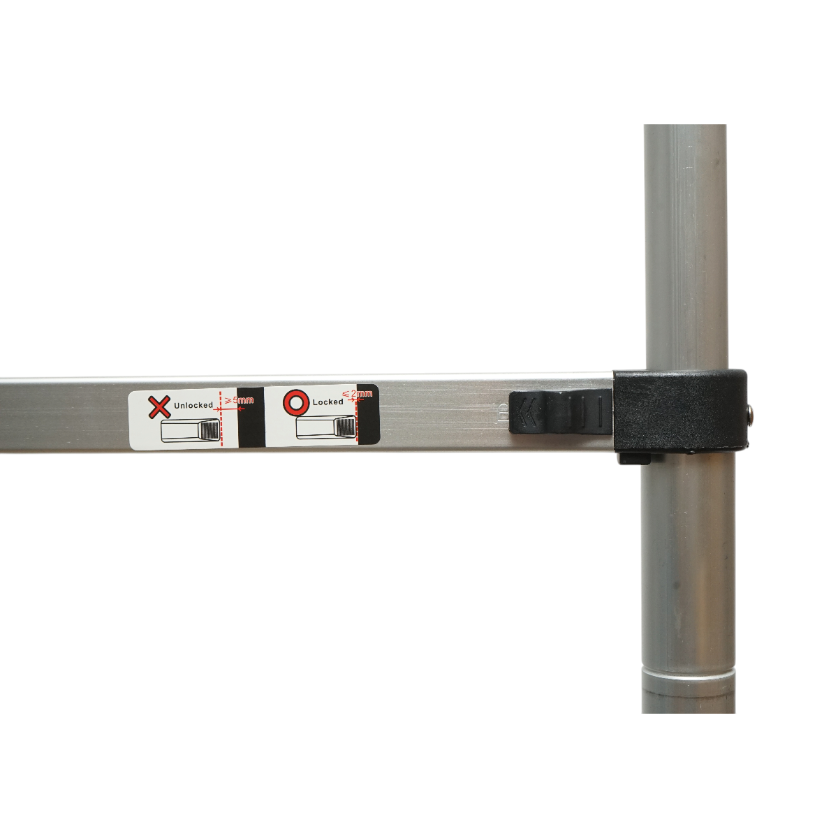 Scara telescopica aluminiu 6.2m, 16 trepte antiderapante, sarcina maxima 150kg Breckner Germany - imagine 10