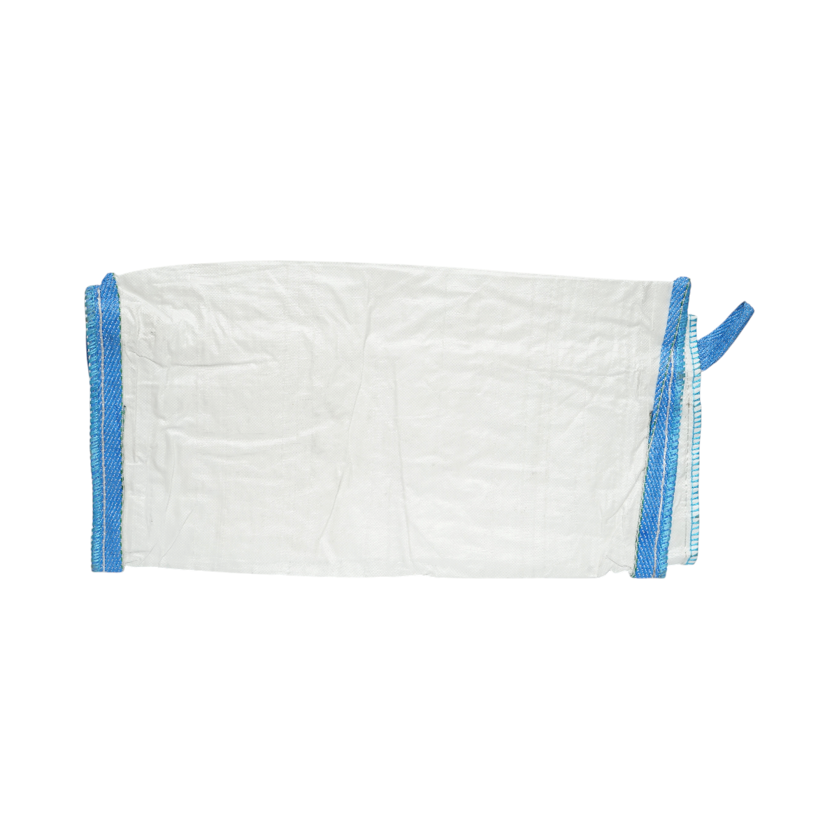 Sac big bag 95x95x110cm alb, capacitate 1250kg, tip U-Panel nelaminat, fund plan, top fusta 85cm - imagine 4