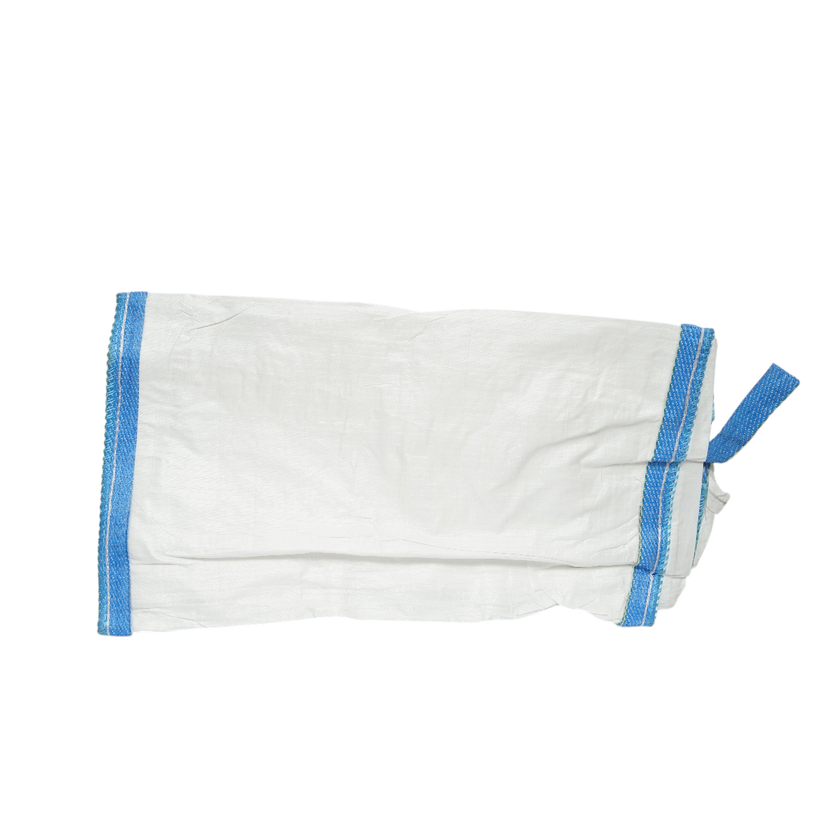 Sac big bag 95x95x150cm alb, capacitate 1200kg, tip U-Panel nelaminat, fund plan, top fusta 85cm - imagine 3