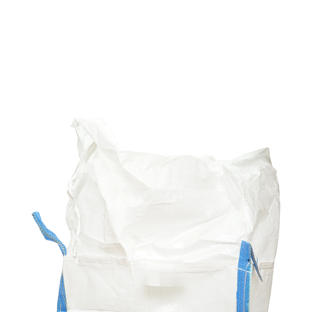 Sac big bag 95x95x180cm alb, capacitate 1500kg, tip U-Panel nelaminat, fund plan, top fusta 85cm - imagine 5