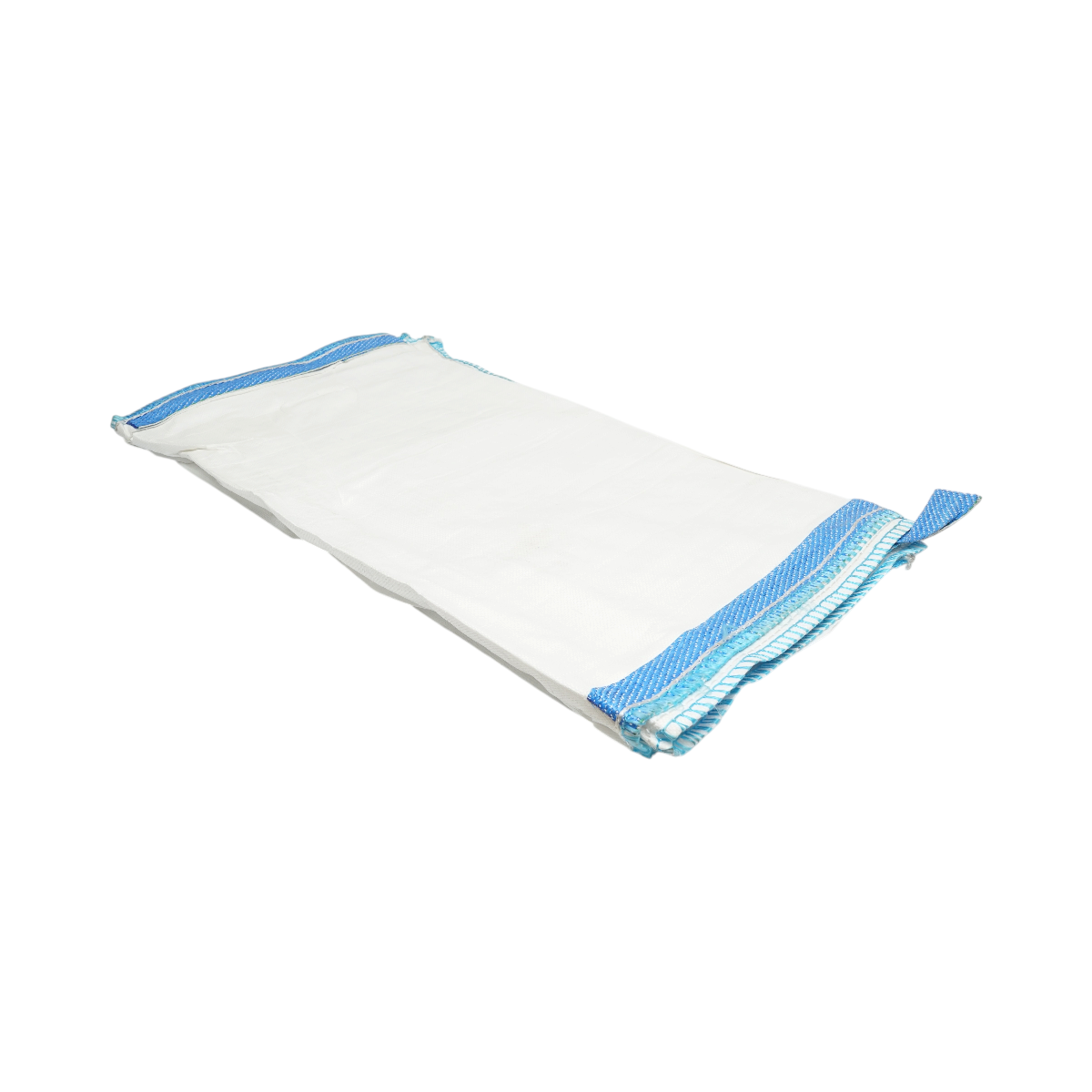 Sac big bag 95x95x120cm alb, capacitate 1000kg, tip U-Panel nelaminat, fusta incarcare, tub descarcare - imagine 4