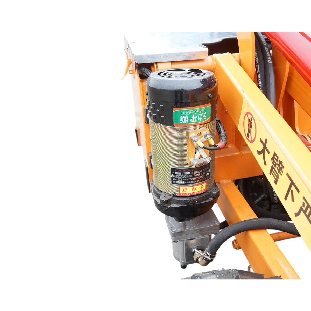 Mini incarcator frontal electric 400kg, 2 motoare 1800W/1300W, baterie 48V/52Ah, capacitate ridicare 200kg, cupa 900x450x370mm - imagine 15