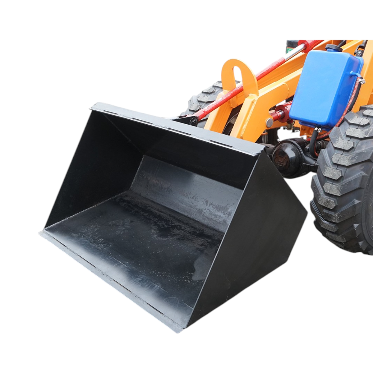 Mini incarcator frontal electric 400kg, 2 motoare 1800W/1300W, baterie 48V/52Ah, capacitate ridicare 200kg, cupa 900x450x370mm - imagine 8