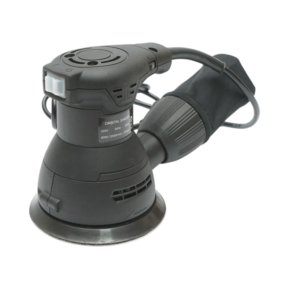 Slefuitor orbital excentric profesional 125mm, 350W, 220V, sac colectare praf, 6 trepte viteza 8000-12000rpm