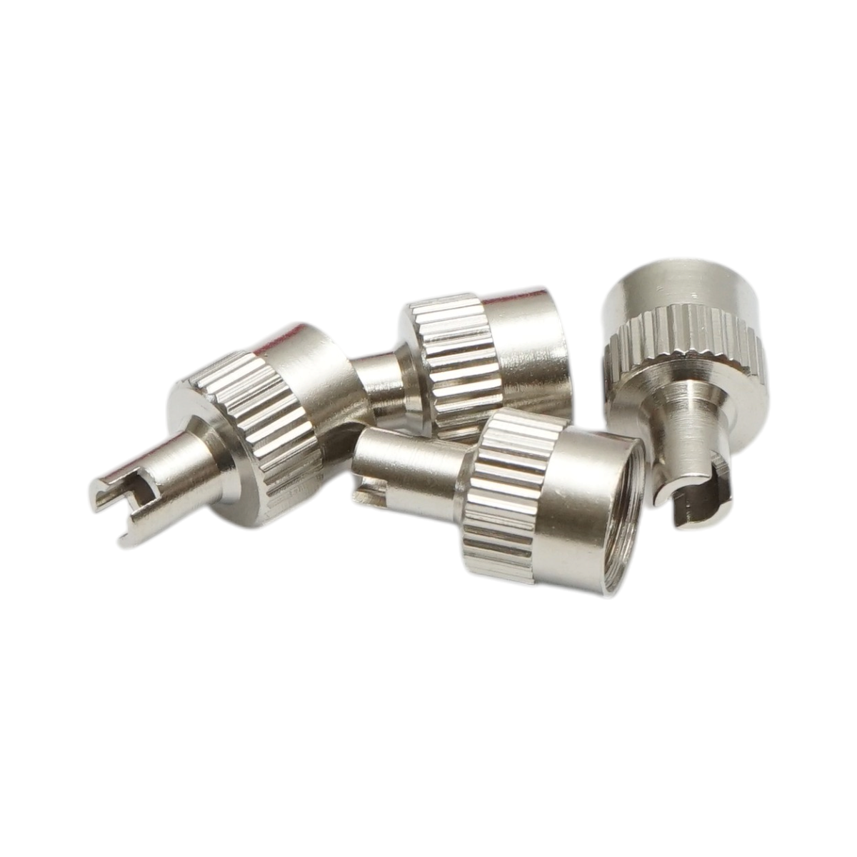 Set 4 capace valve auto metalice cu cap de surubelnita 27-015 X-TRA SEAL - imagine 2