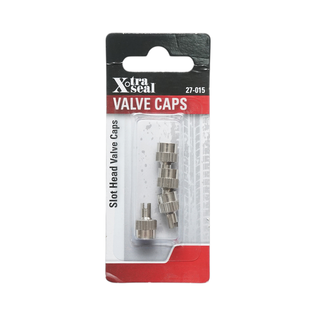 Set 4 capace valve auto metalice cu cap de surubelnita 27-015 X-TRA SEAL - imagine 6