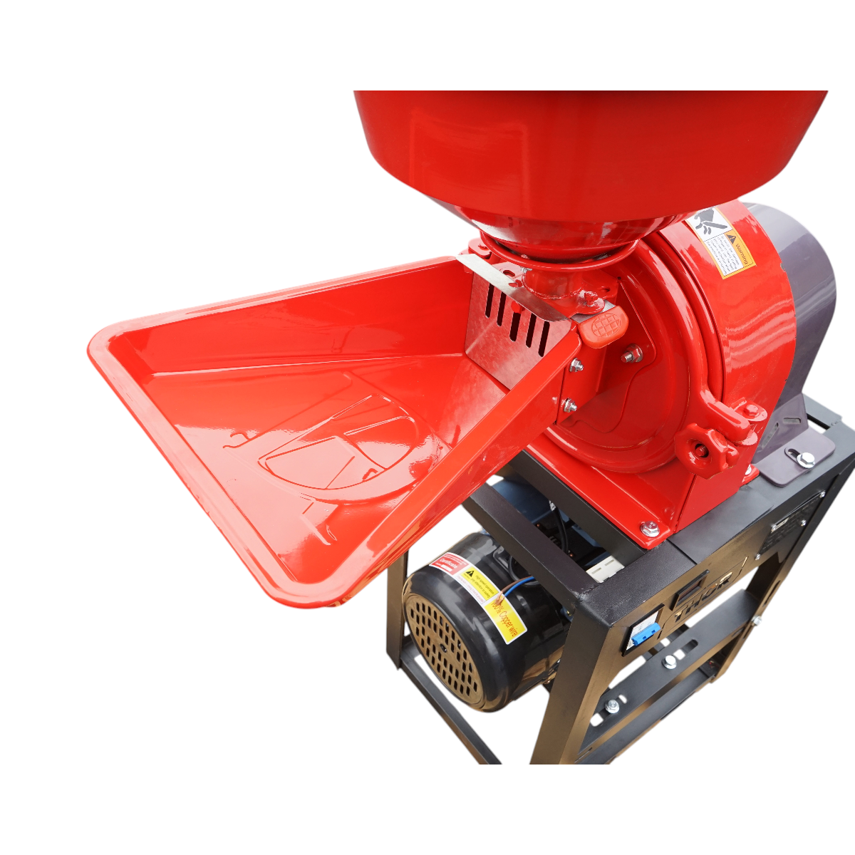 Moara cereale electrica 3kW, 220V, capacitate 300 kg/h, turatie ax 5900 r/min, 4 site incluse THOR - imagine 9