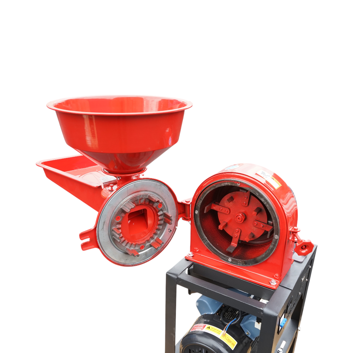 Moara cereale electrica 3kW, 220V, capacitate 300 kg/h, turatie ax 5900 r/min, 4 site incluse THOR - imagine 7