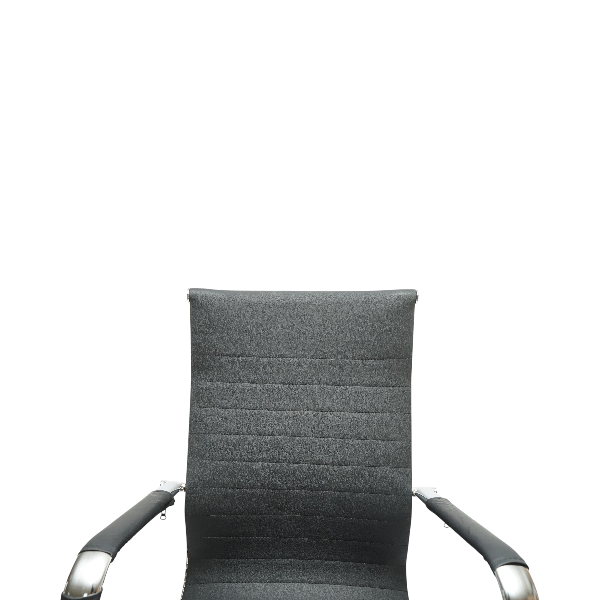 Scaun de birou directorial, piele ecologica neagra, rotativ, reglabil pe inaltime si inclinatie - imagine 7