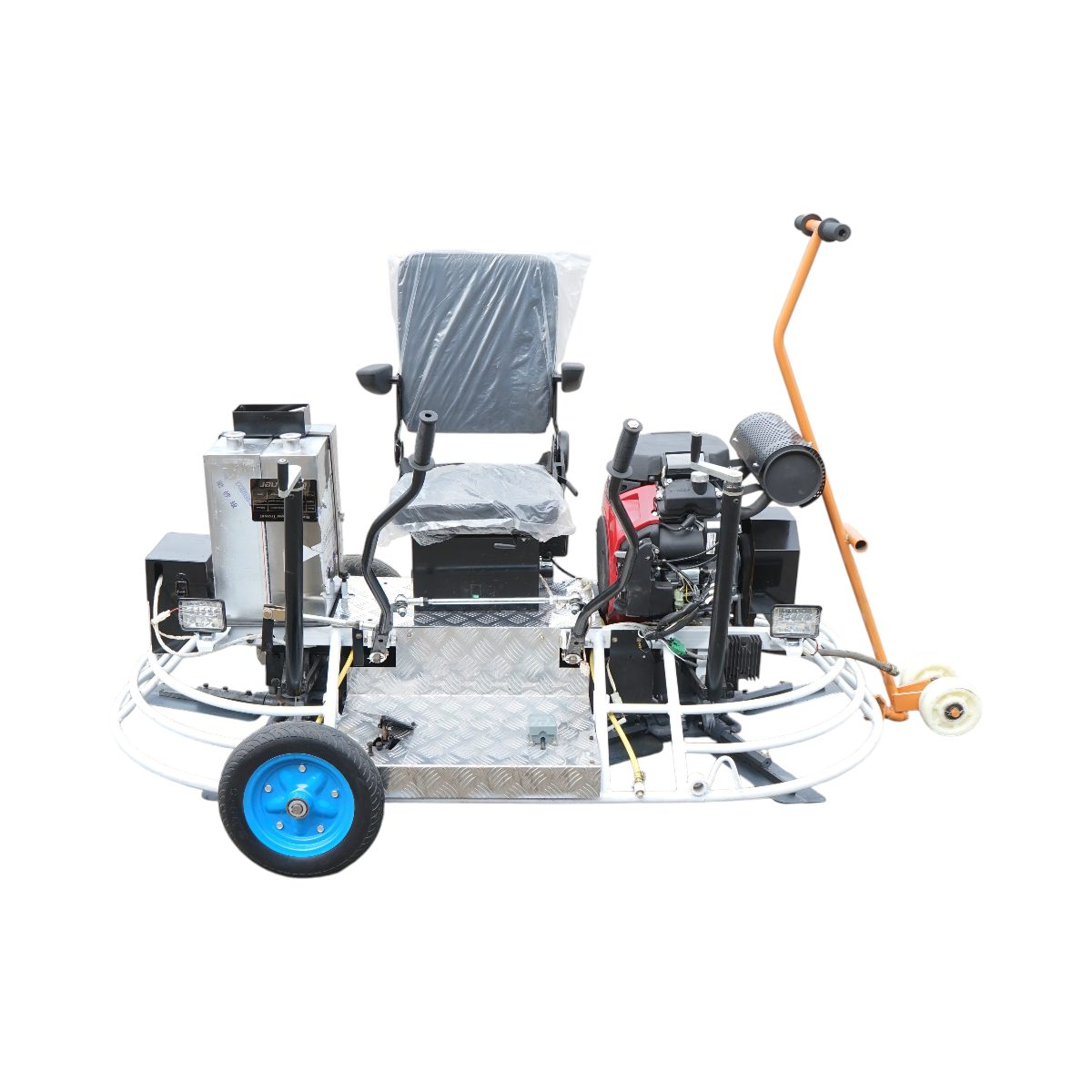 Masina de finisat beton cu dublu rotor, motor Honda GX690 22.4CP, diametru lucru 1920mm, 8 palete, discuri flotor 800mm incluse Breckner Germany - imagine 2
