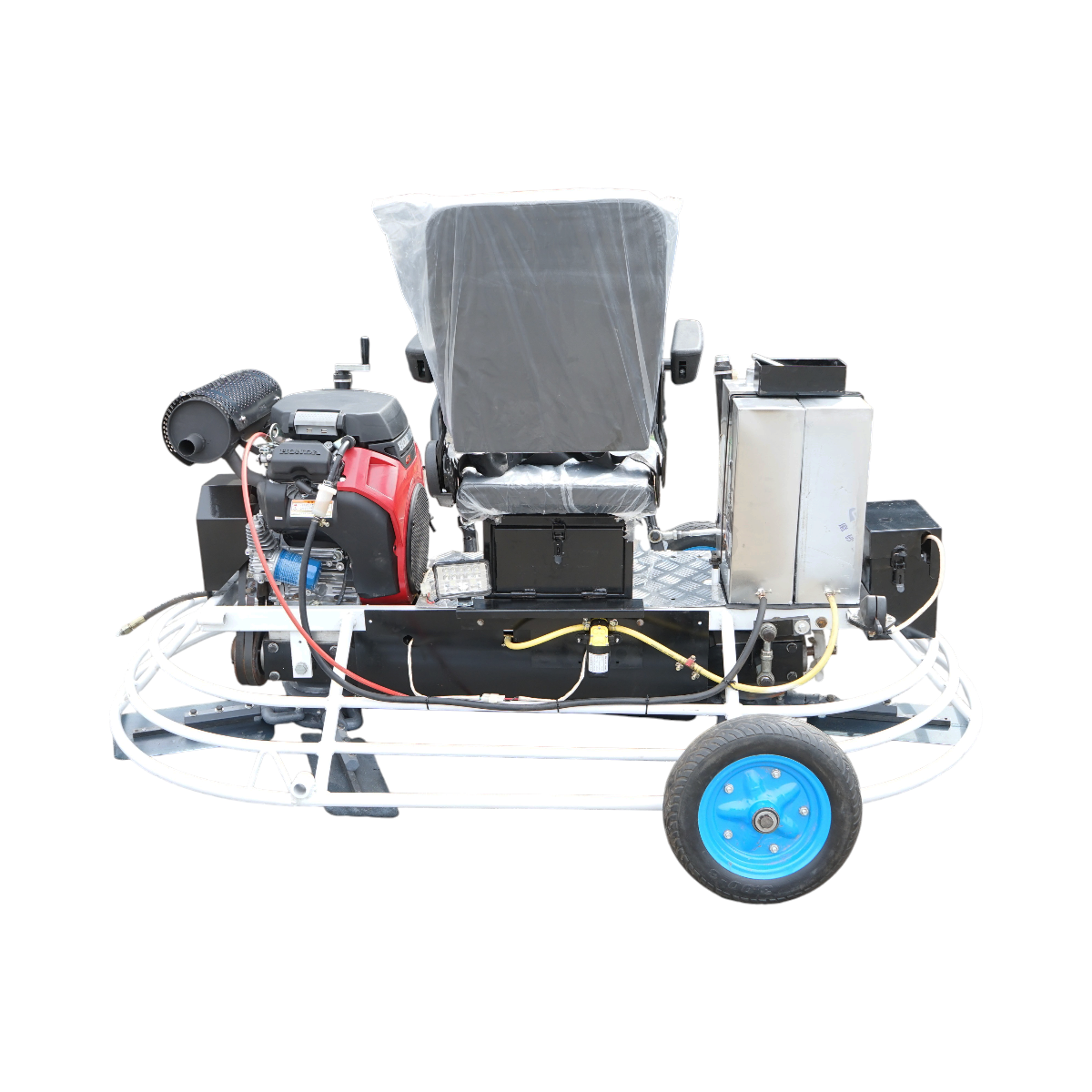 Masina de finisat beton cu dublu rotor, motor Honda GX690 22.4CP, diametru lucru 1920mm, 8 palete, discuri flotor 800mm incluse Breckner Germany - imagine 5