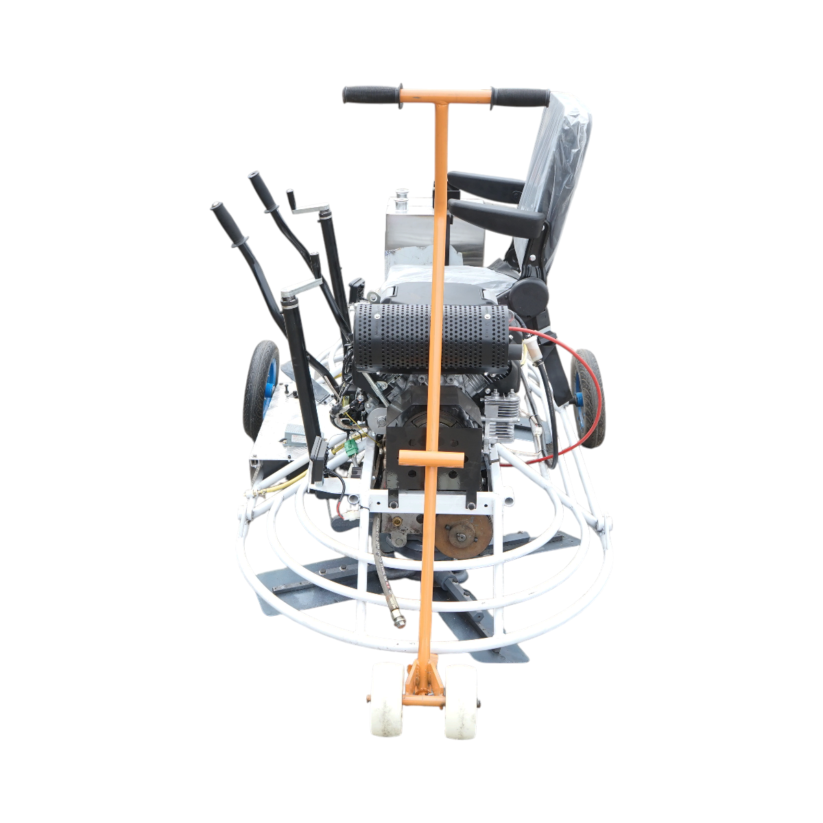 Masina de finisat beton cu dublu rotor, motor Honda GX690 22.4CP, diametru lucru 1920mm, 8 palete, discuri flotor 800mm incluse Breckner Germany - imagine 3