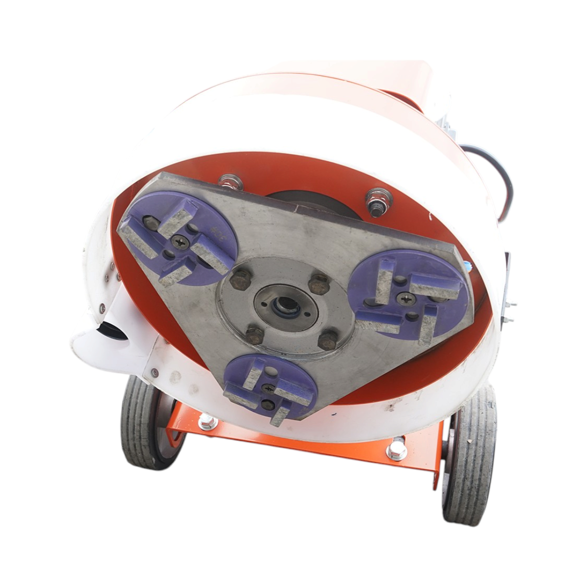 Masina de slefuit si lustruit pardoseli beton 350mm, 4kW, 220V, aspirare 0.75kW, viteza rotatie 720 r/min, 3 capete diamantate Breckner Germany - imagine 7