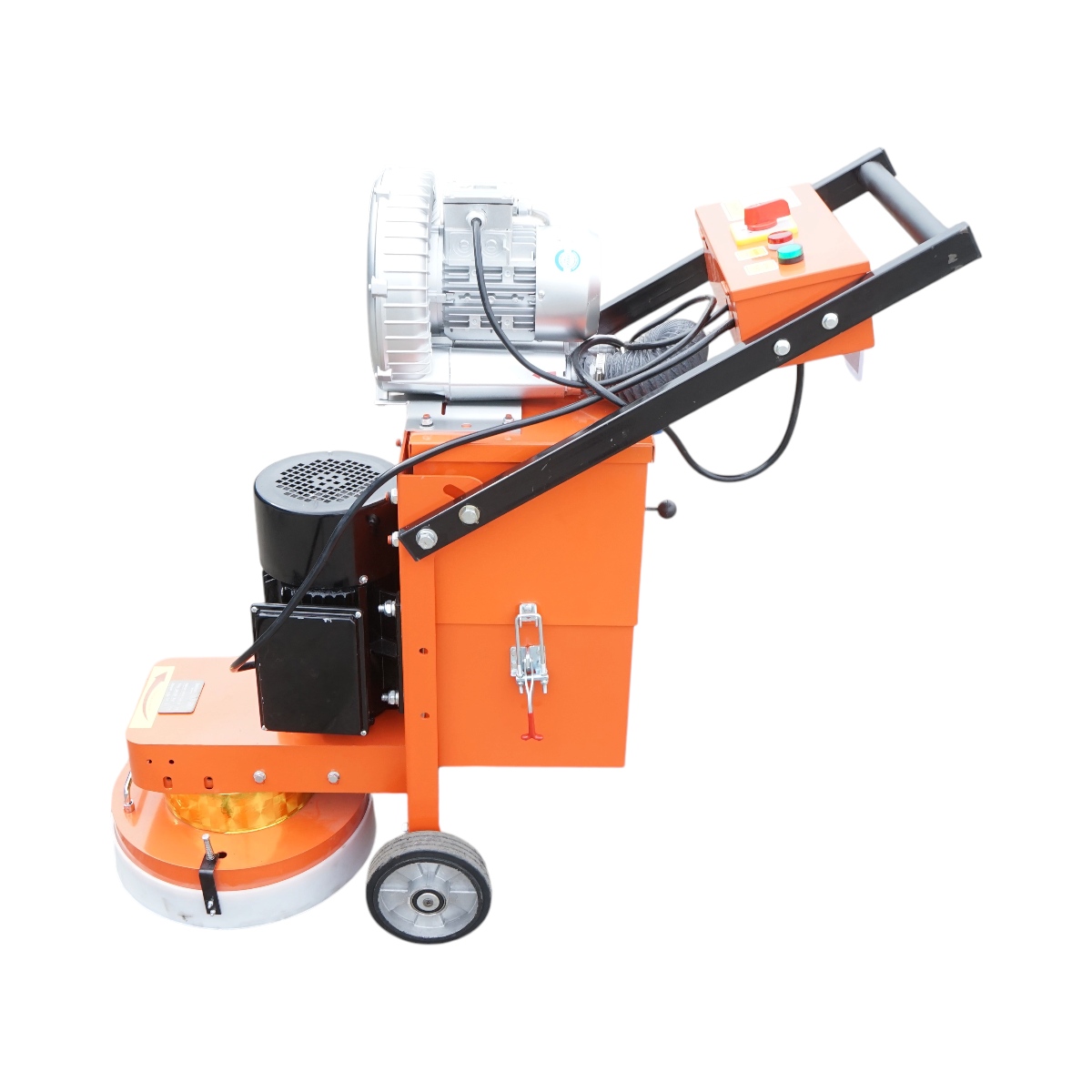 Masina de slefuit si lustruit pardoseli beton 350mm, 4kW, 220V, aspirare 0.75kW, viteza rotatie 720 r/min, 3 capete diamantate Breckner Germany - imagine 2