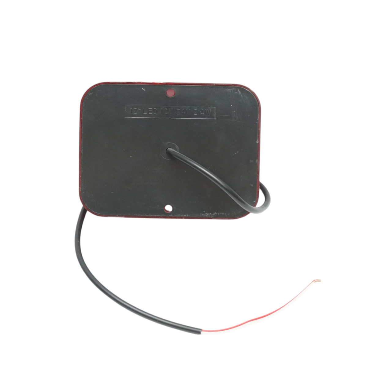 Lampa ceata spate LED 12V/24V rosie 12 LED-uri 100x80x25mm Breckner Germany - imagine 2