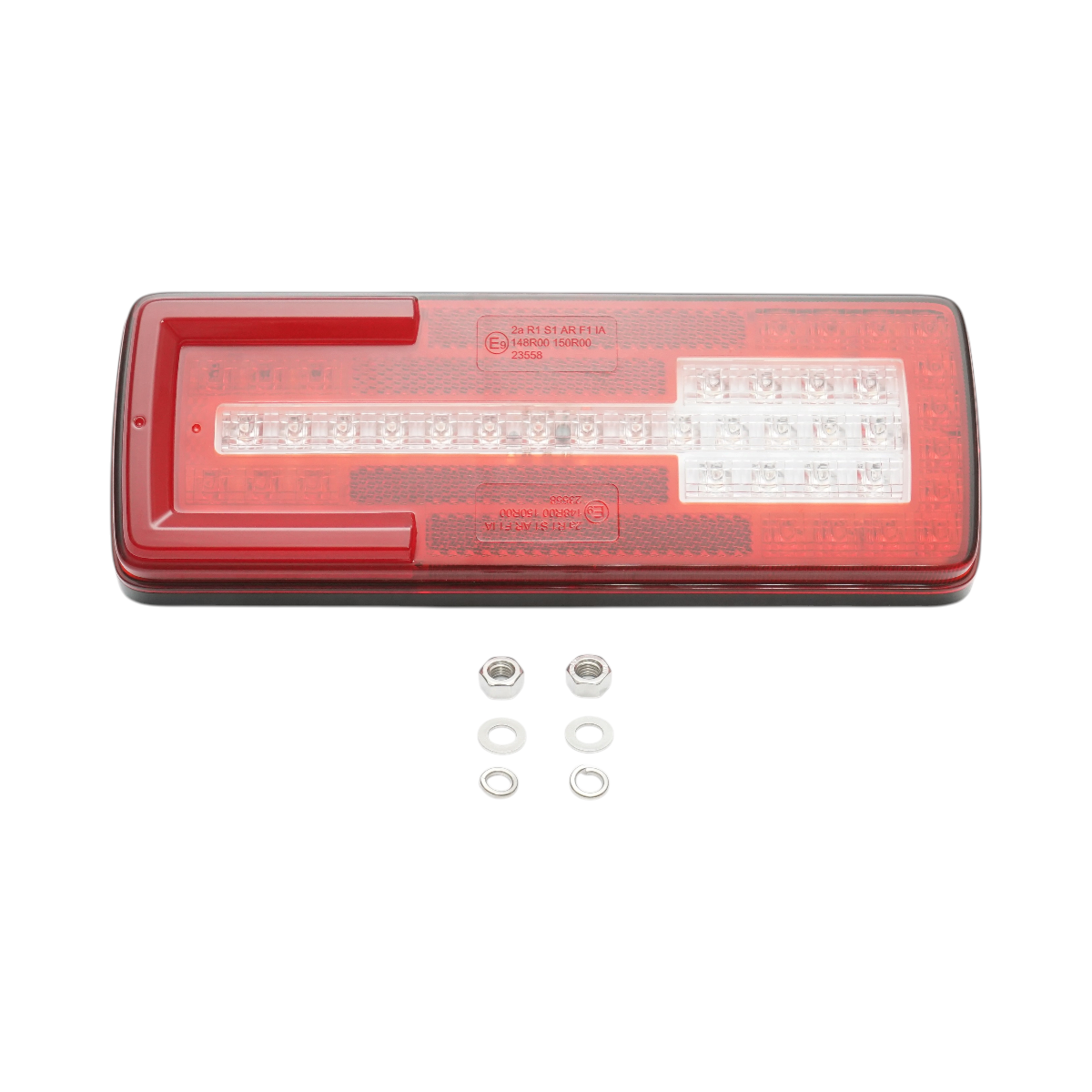 Lampa stop spate LED universala 12V/24V cu 6 functii 220x80x24.5mm IP67 Breckner Germany - imagine 2