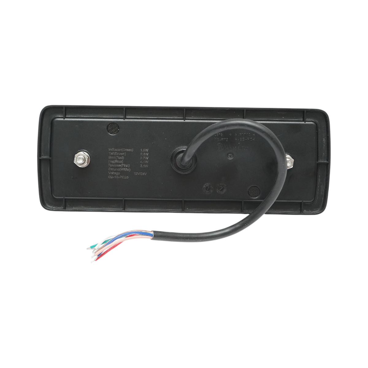 Lampa stop spate LED universala 12V/24V cu 6 functii 220x80x24.5mm IP67 Breckner Germany - imagine 3