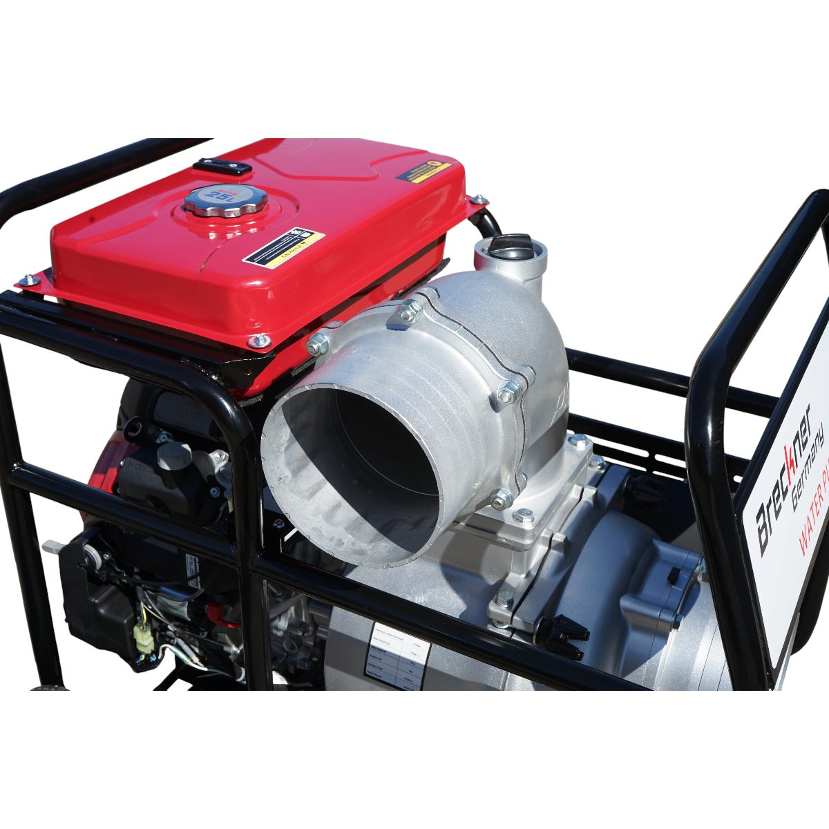 Motopompa pe benzina 22.4CP, 8 toli, motor Honda GX690, debit 300 m3/h, adancime aspiratie 4m, inaltime pompare 15m, pornire la cheie Breckner Germany - imagine 11