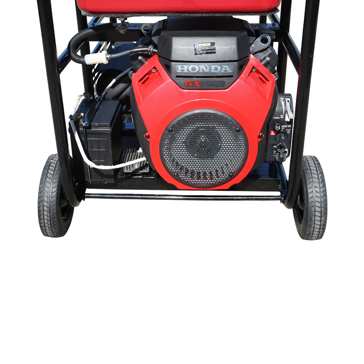 Motopompa pe benzina 22.4CP, 8 toli, motor Honda GX690, debit 300 m3/h, adancime aspiratie 4m, inaltime pompare 15m, pornire la cheie Breckner Germany - imagine 6