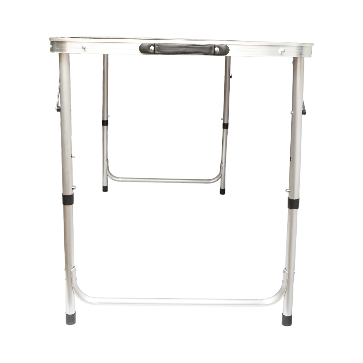 Set masa pliabila camping cu 4 scaune din aluminiu, portabila tip valiza, reglabila pe inaltime 120x60cm Breckner Germany - imagine 10