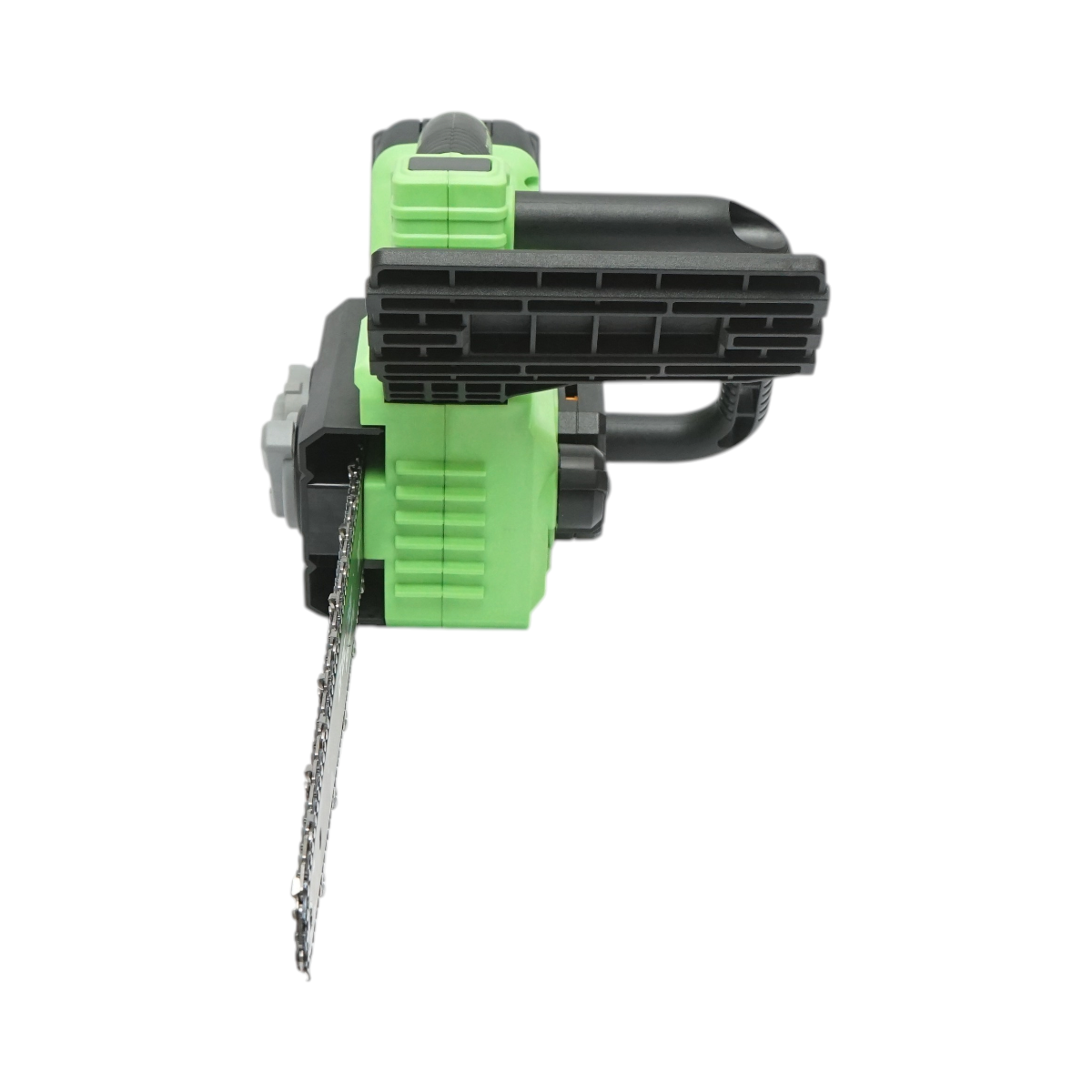 Drujba electrica profesionala cu 2 acumulatori 20V, 4Ah Li-ion, motor brushless, display digital LED, lama 12 inch (300mm) Breckner Germany - imagine 5