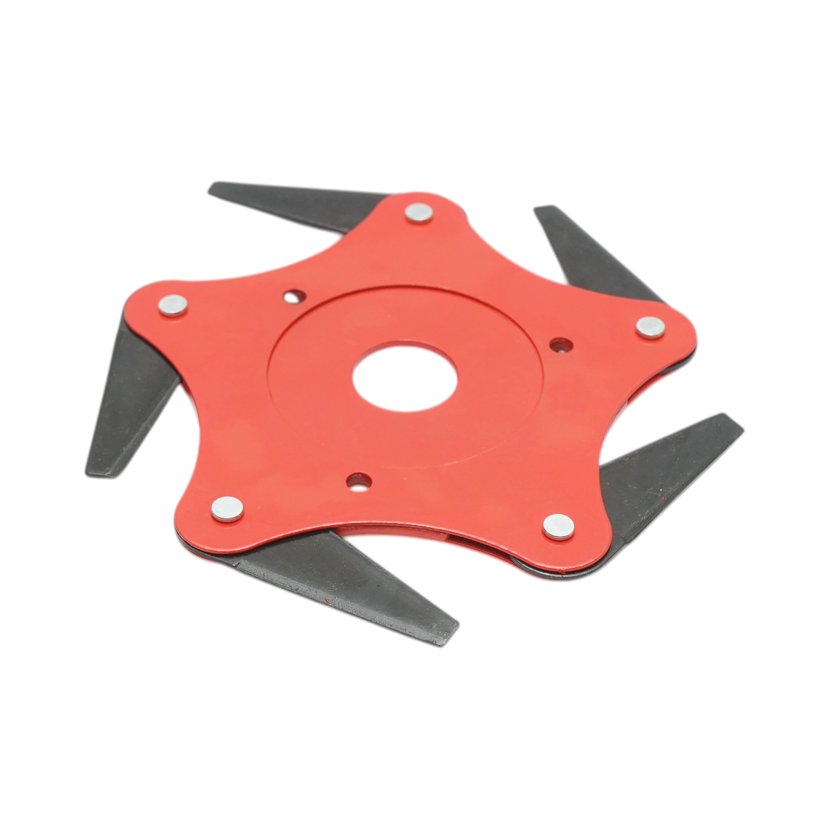 Disc motocoasa cu 5 cutite pliabile 255x25.4mm otel Breckner Germany - imagine 3