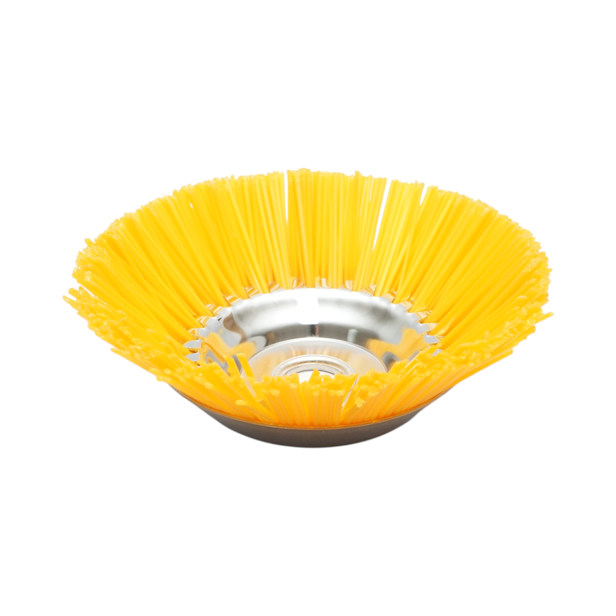Disc perie nylon motocoasa 200x25.4mm pentru curatare buruieni, rosturi, pavaj Breckner Germany - imagine 2
