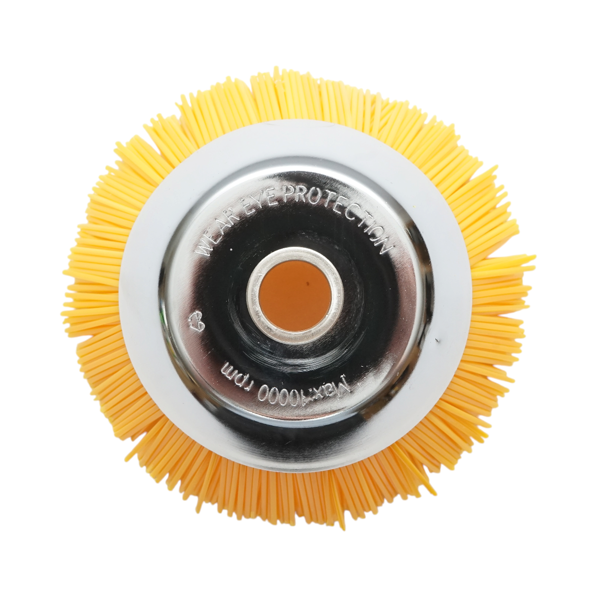 Disc perie nylon motocoasa 200x25.4mm pentru curatare buruieni, rosturi, pavaj Breckner Germany - imagine 4