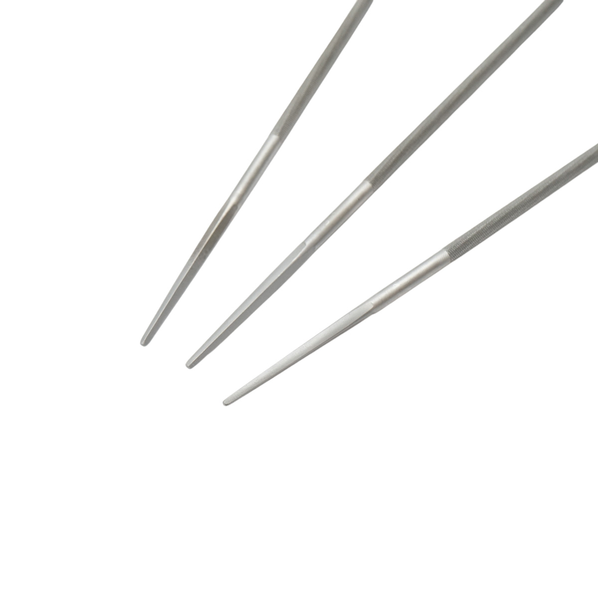 Set 3 pile rotunde ascutit lant drujba 4.5x200mm 11/64 inch - imagine 5