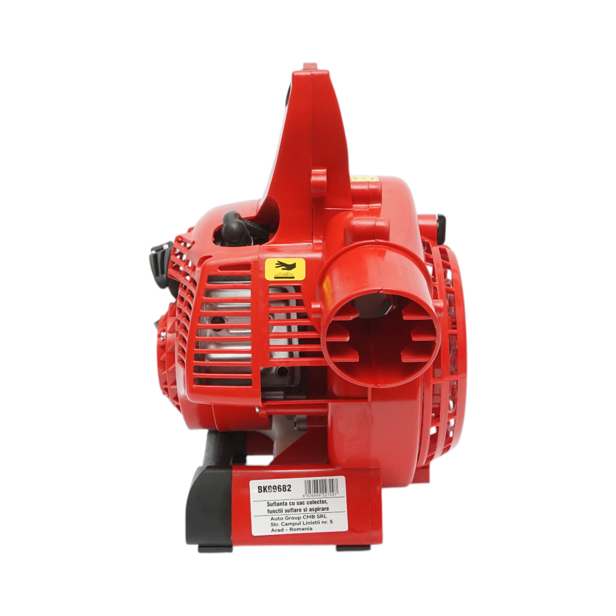 Suflanta aer si aspirator de gradina cu tocator pe benzina 1CP, 25.4cc, sac colector 40L, debit aer 612 m3/h, turatie 7500 r/min Breckner Germany - imagine 10