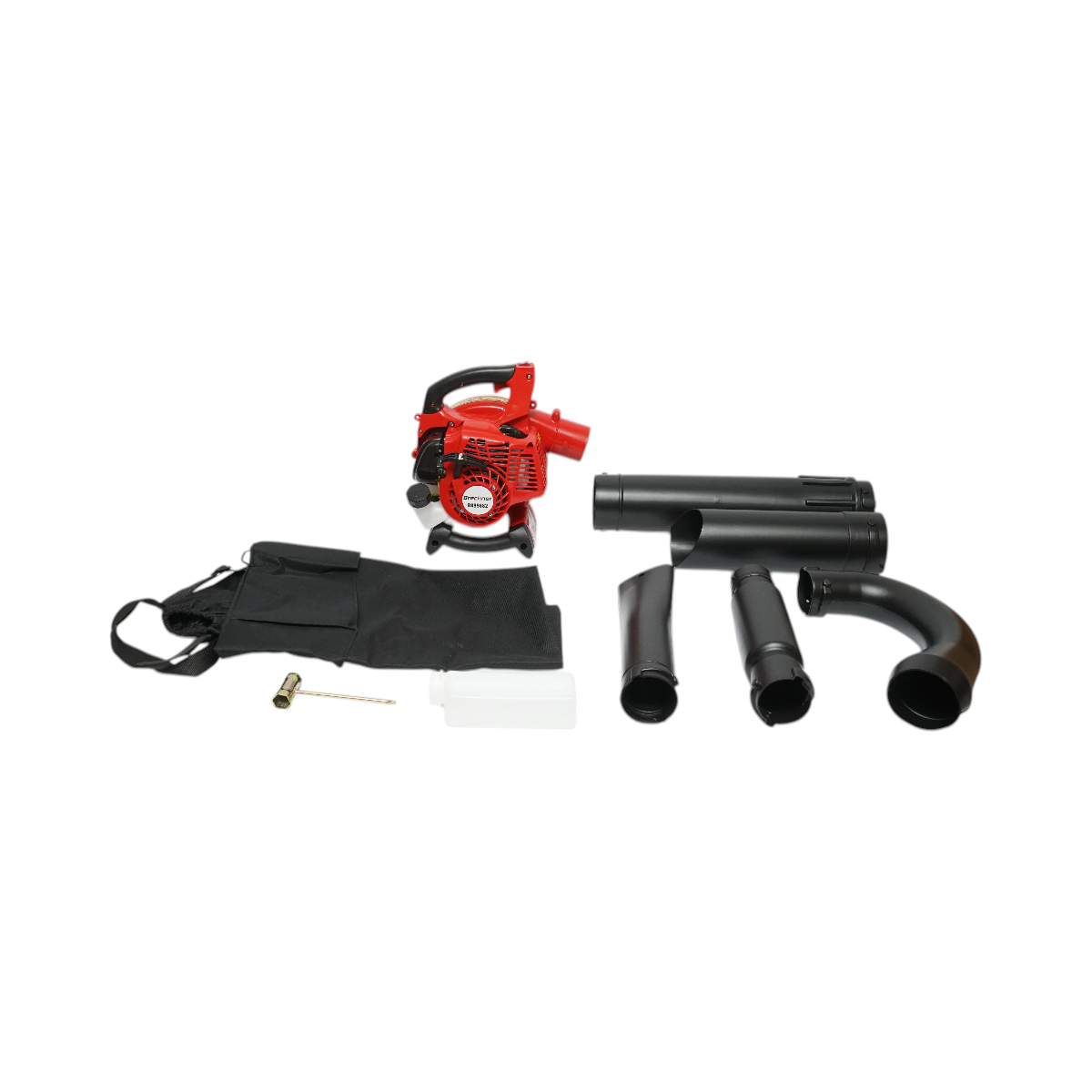 Suflanta aer si aspirator de gradina cu tocator pe benzina 1CP, 25.4cc, sac colector 40L, debit aer 612 m3/h, turatie 7500 r/min Breckner Germany - imagine 3