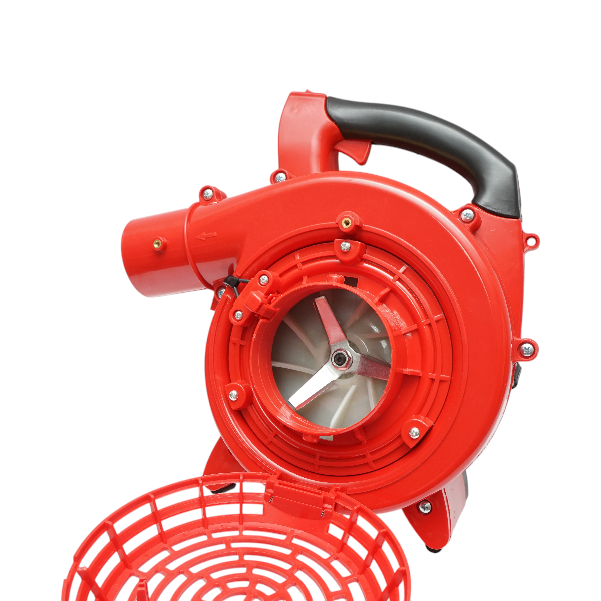 Suflanta aer si aspirator de gradina cu tocator pe benzina 1CP, 25.4cc, sac colector 40L, debit aer 612 m3/h, turatie 7500 r/min Breckner Germany - imagine 9