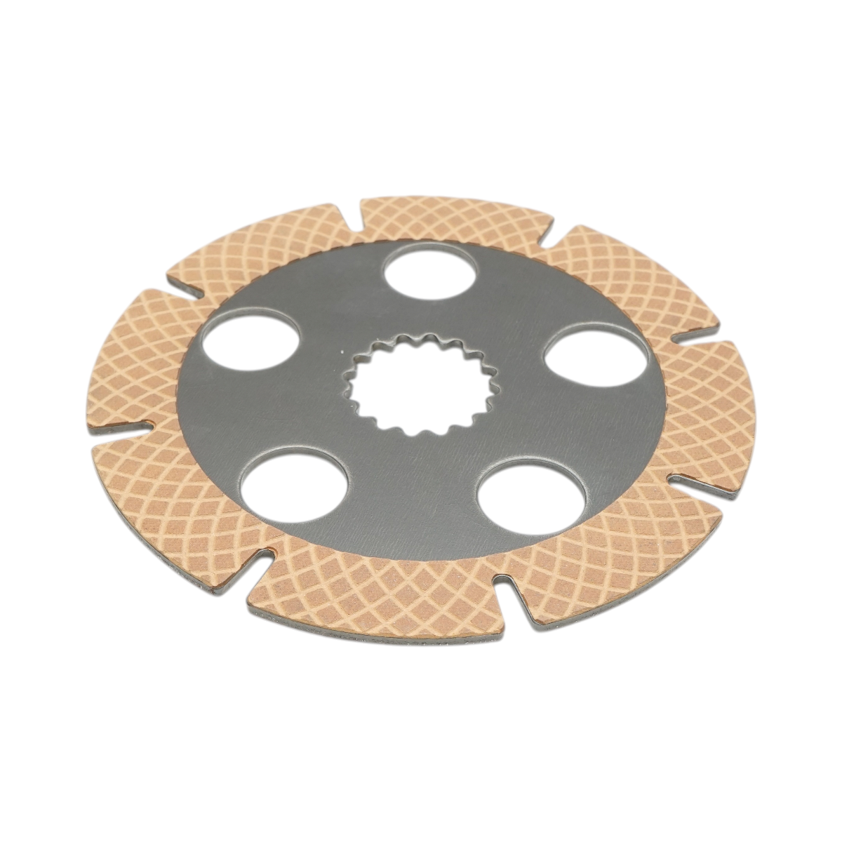 Disc frictiune frana New Holland, John Deere 202mm Z=16 cod OEM 85807016 - imagine 2