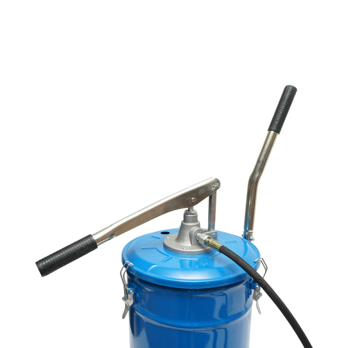 Pompa de gresare manuala 25kg cu roti si furtun 1.5m Breckner Germany - imagine 8