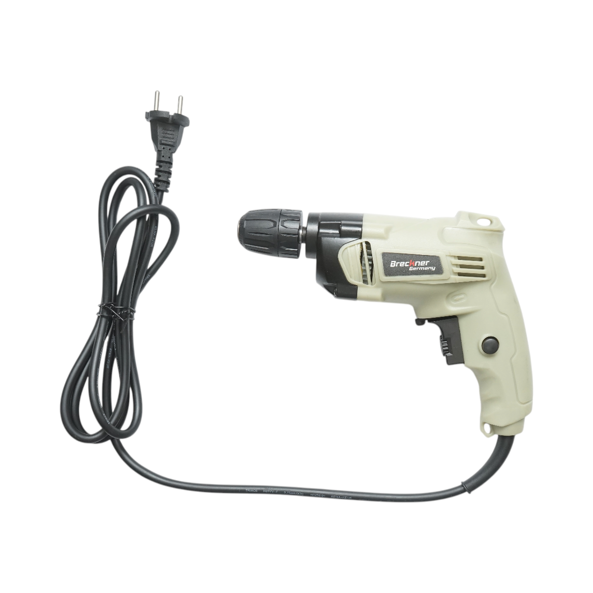 Masina de gaurit electrica 400W, 220V, mandrina rapida 10mm, turatie reglabila 0-4000rpm Breckner Germany - imagine 2