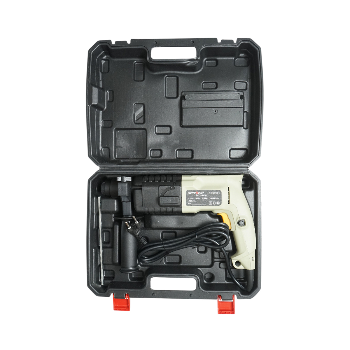 Bormasina cu percutie electrica 650W, 220V, mandrina SDS Plus, gaurire 20mm, turatie 850 r/min Breckner Germany - imagine 4
