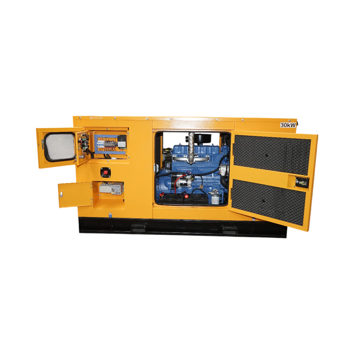 Generator electric trifazat insonorizat 27.5KVA, 230/400V, motor diesel Ricardo 30kW ZH4100D cu ATS integrat Breckner Germany - imagine 3