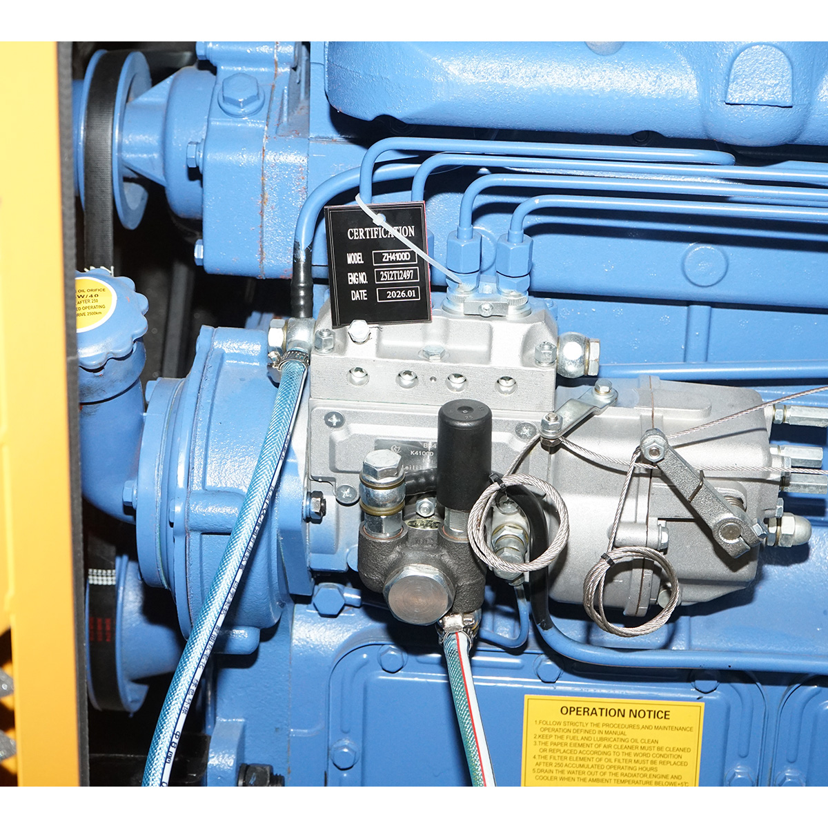 Generator electric trifazat insonorizat 27.5KVA, 230/400V, motor diesel Ricardo 30kW ZH4100D cu ATS integrat Breckner Germany - imagine 12