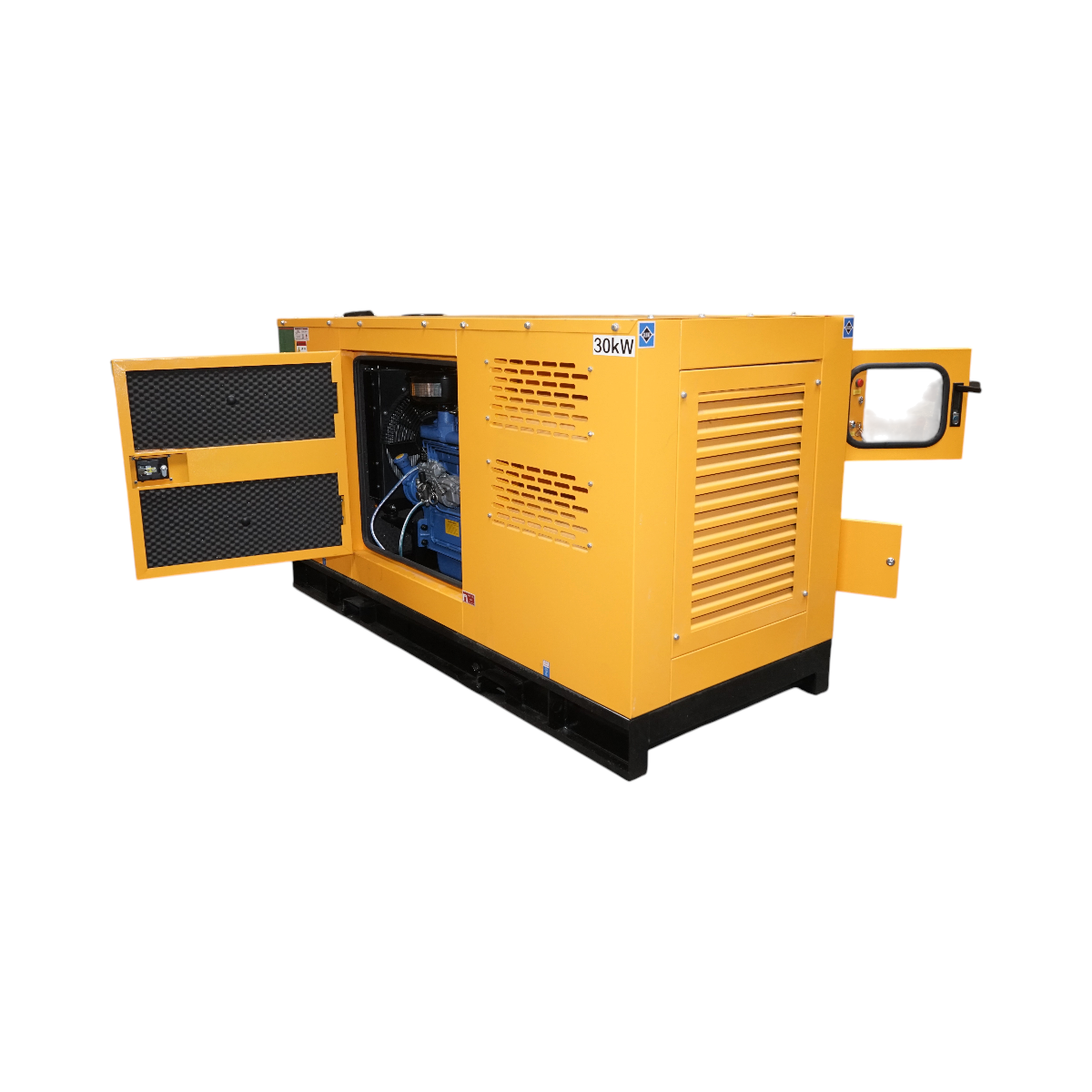 Generator electric trifazat insonorizat 27.5KVA, 230/400V, motor diesel Ricardo 30kW ZH4100D cu ATS integrat Breckner Germany - imagine 6