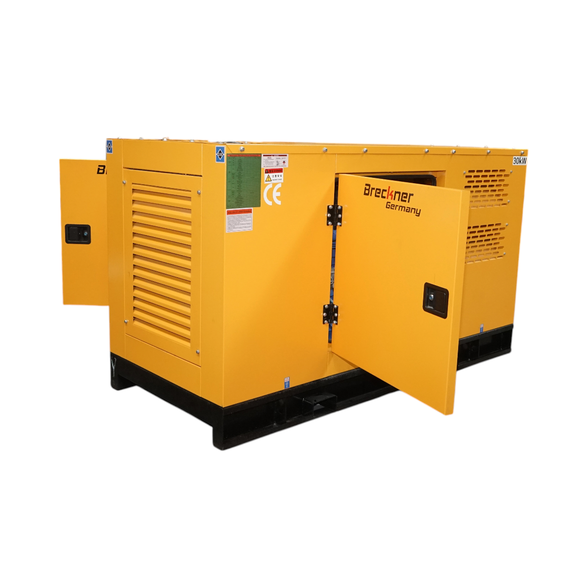 Generator electric trifazat insonorizat 27.5KVA, 230/400V, motor diesel Ricardo 30kW ZH4100D cu ATS integrat Breckner Germany - imagine 5