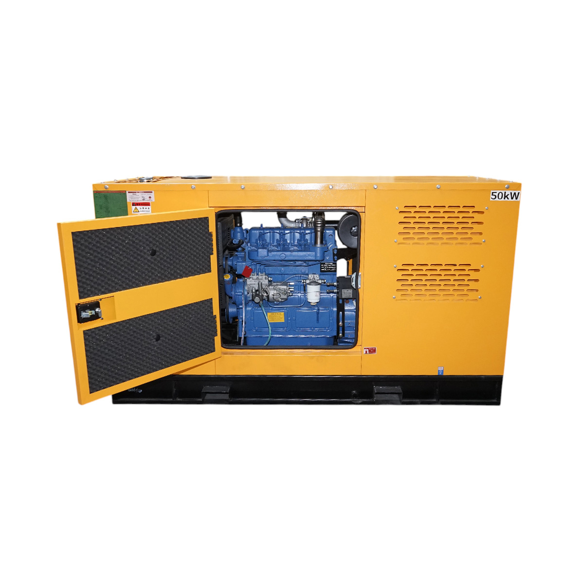 Generator electric trifazat insonorizat 62.5KVA, 230/400V, motor diesel Ricardo 56kW ZH4105ZD cu ATS integrat Breckner Germany - imagine 3