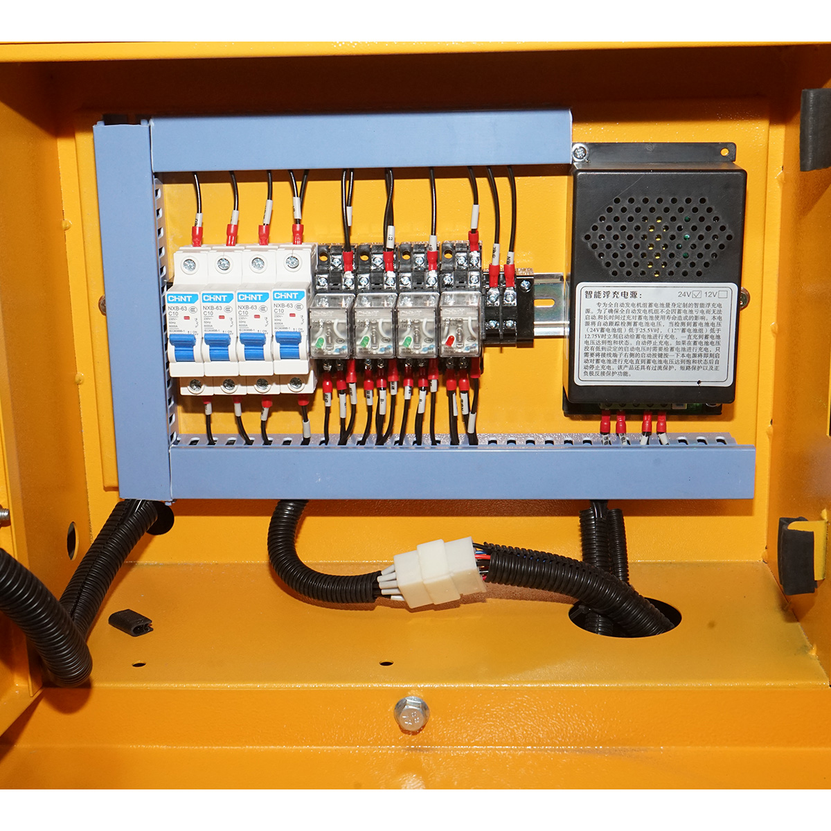 Generator electric trifazat insonorizat 37.5KVA, 230/400V, motor diesel Ricardo 38kW ZH4105D Breckner Germany - imagine 10
